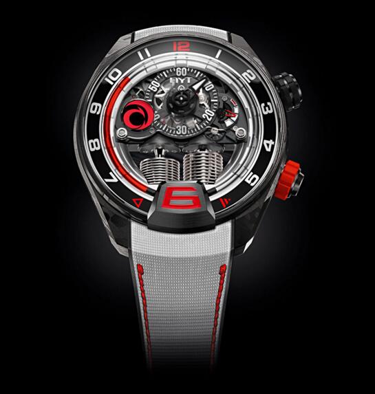 Cheap Luxury Replica HYT H4 ALINGHI 515-CB-03-RF-RV watch